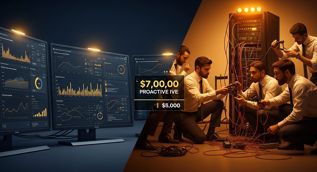 Proactive IT vs. Break-Fix: Why Waiting for Problems Costs More