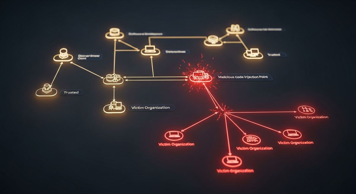 Supply Chain Cyberattacks: How Hackers Use Your Vendors to Get to You
